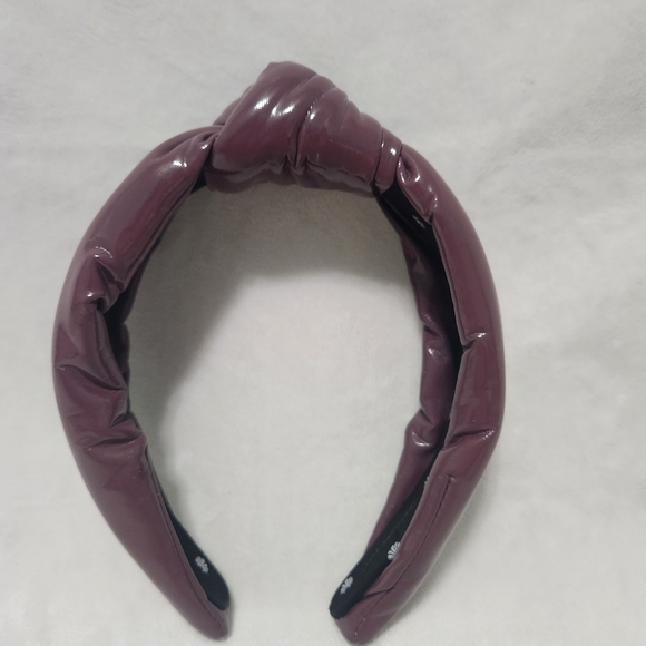 Lele Sadoughi Faux Leather Knotted Headband main image 5